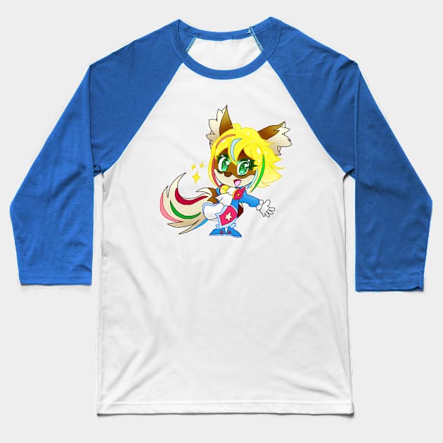 Sparkly Shuzo Baseball T-Shirt by waffletoast215